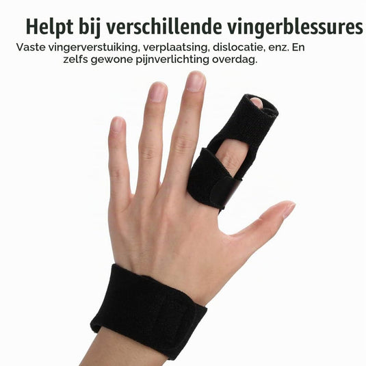 Attelles de doigt réglables, lot de 2, avec renfort métallique et fermeture à scratch – orthèse de doigt – maintien du doigt