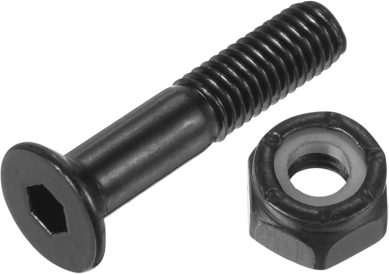 Chargez l'image dans la visionneuse de la galerie, Skateboard hardware set met 25 mm schroeven moeren spacers en washers – 40-delig – skate accessoires
