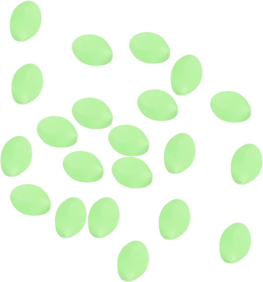 Lichtgevende viskralen 100 stuks 8 x 6 mm met opbergdoos – glow beads – visaccessoires