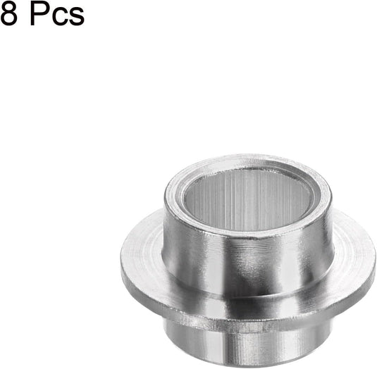 Inline skate asbussen aluminium (8 stuks) - Lager spacers wiel center - Rolskate lager afstandshouders