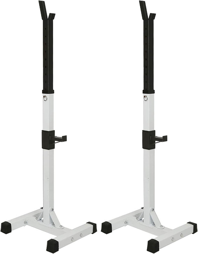Load image into Gallery viewer, Squat rek, halterrek, halterstandaard, maximale belasting 200 kg, stalen frame, verstelbare hoogte, 105-160cm. Ideaal voor spier-, squat- en bankoefeningen
