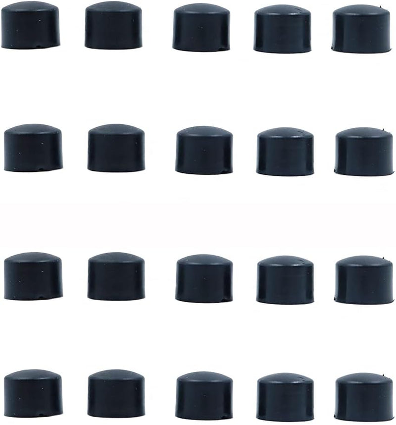 Carica immagine in Galleria Viewer, Skateboard pivot cups 16 mm 20 stuks zwart – PU truck draaibussen – longboard skateboard accessoires
