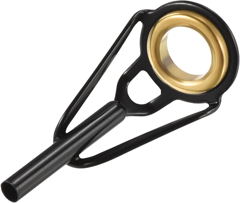Laad afbeelding in Galerijviewer, Hengel topogen 3 stuks 1 mm van roestvrij staal zwart-goud – hengeltop reparatieset – visaccessoires
