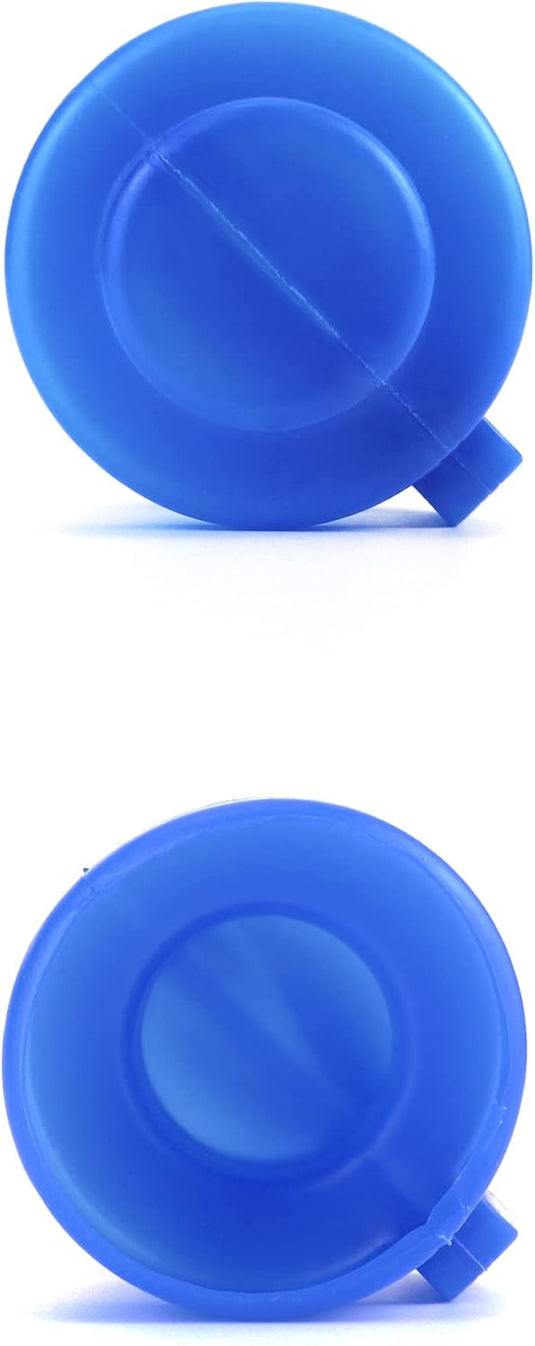 Trampoline paaldoppen 8 stuks voor 25 mm palen blauw – eindkappen – trampoline accessoires