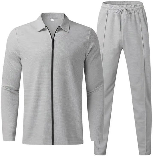 Heren trainingspak 2-delig met vest en joggingbroek