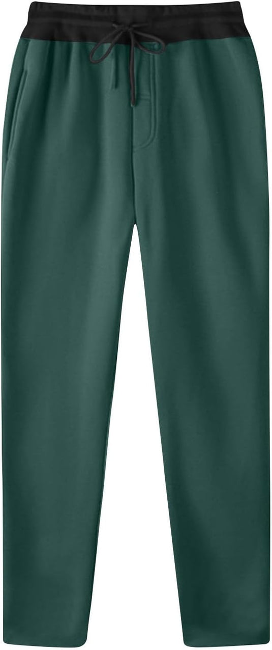 Heren joggingbroek van polyester met elastische tailleband en zakken – sportbroek – trainingsbroek