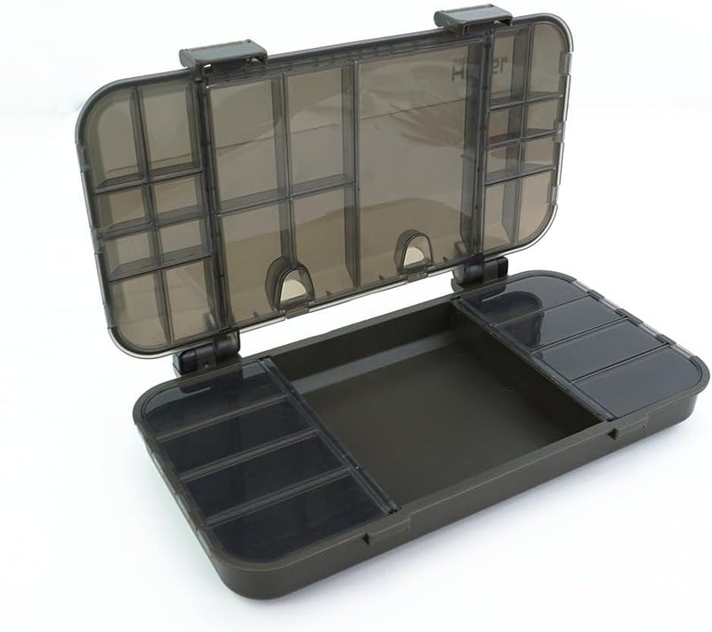 Laden Sie das Bild in Galerie -Viewer, Hengelbox, viswervel, gereedschap, opbergkoffer, visaccessoires, dozen vissen of box (FBA-W504)
