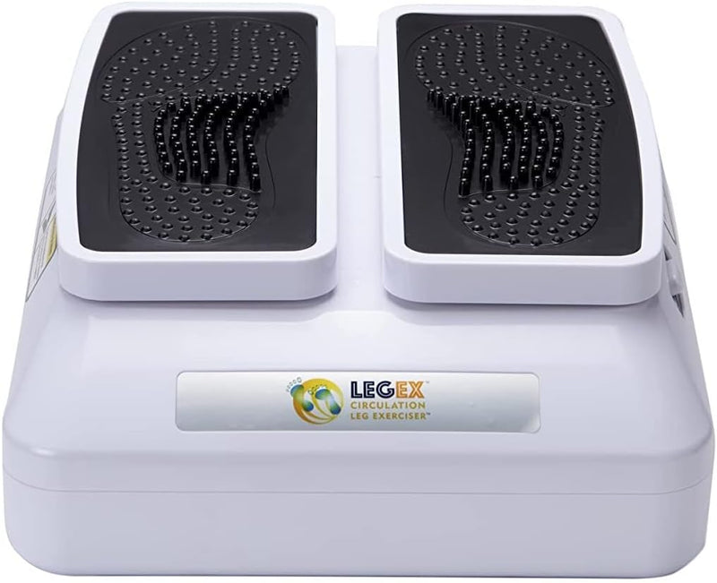 Laad afbeelding in Galerijviewer, BioEnergiser Leg Exerciser Pro Beentrainer, passieve training voor jong en oud, 3 niveaus, incl. afstandsbediening, zachte constante beweging, geschikt voor senioren, LEGEX Circulation Leg Oefener Pro
