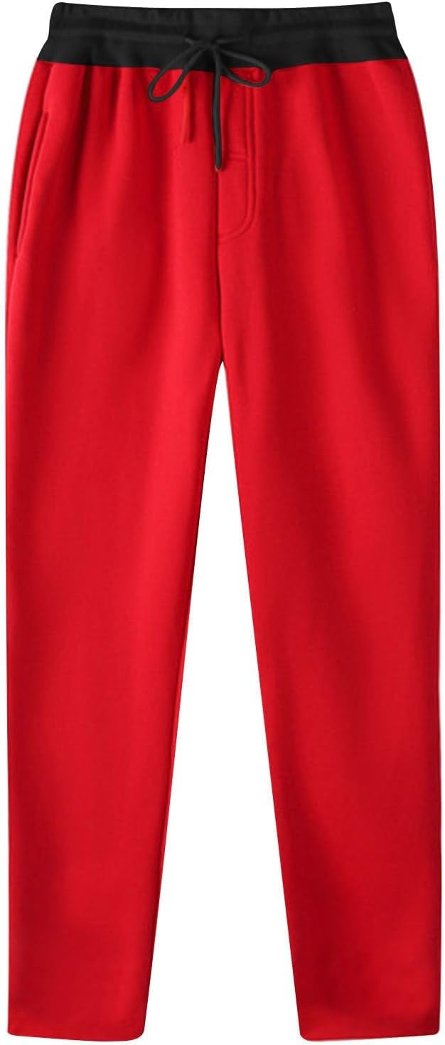 Load image into Gallery viewer, Heren joggingbroek van polyester met elastische tailleband en zakken – sportbroek – trainingsbroek
