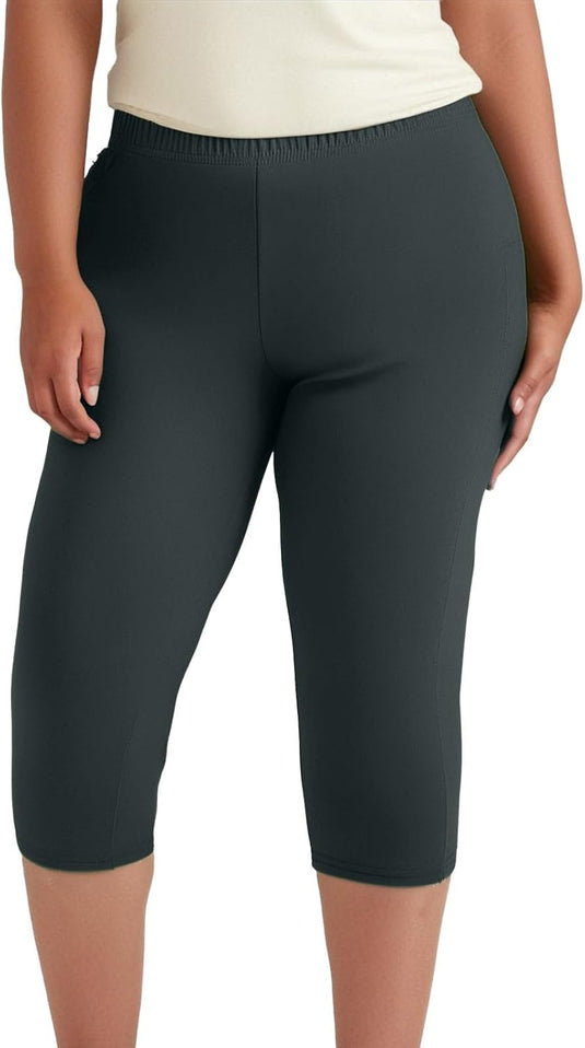 Dames 7/8 sportlegging met hoge elastische taille en aansluitende pasvorm – fitness legging – yogabroek