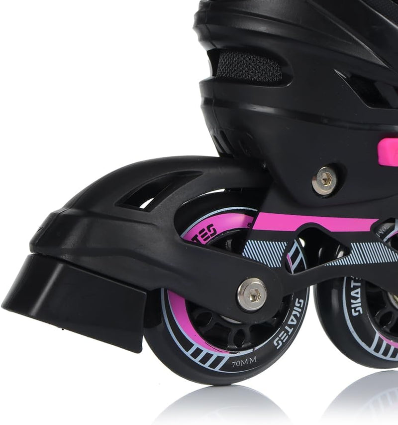 Load image into Gallery viewer, Inlineskates, 4-in-1 rolschaatsen, inline skates, schaatsen, verstelbaar, voor kinderen en volwassenen, ABEC7 lagers, maten 29-43
