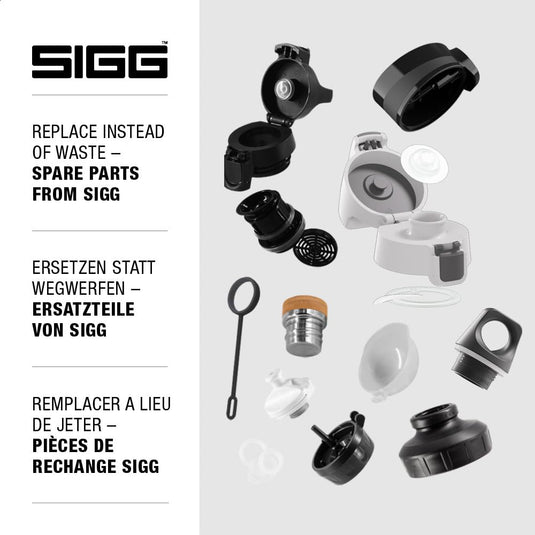 Vervangende drinkfles dop met lekvrije sluiting en siliconen afdichting – flesdop – drinkfles accessoire