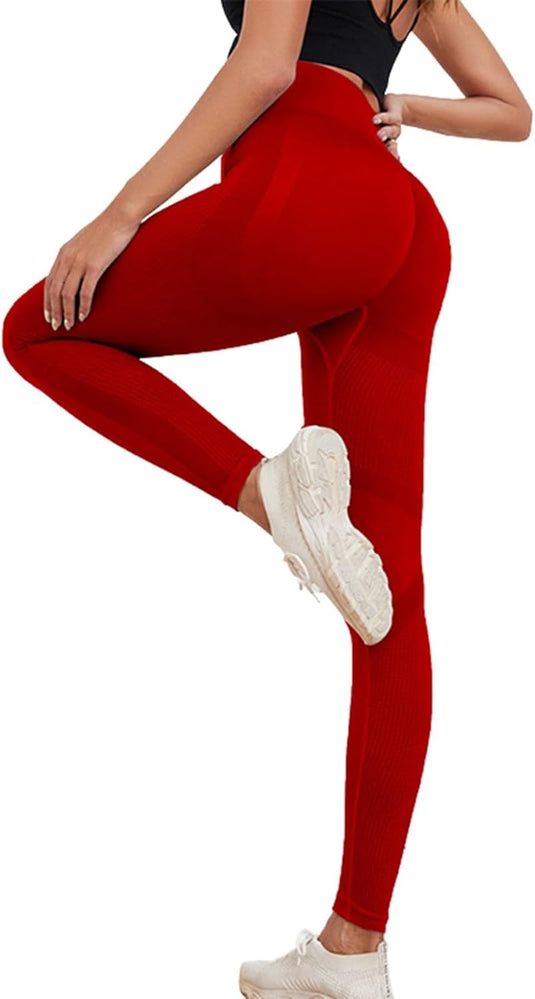 Dames sportshort met hoge taille naadloos en aansluitend – fitness short – yoga broek