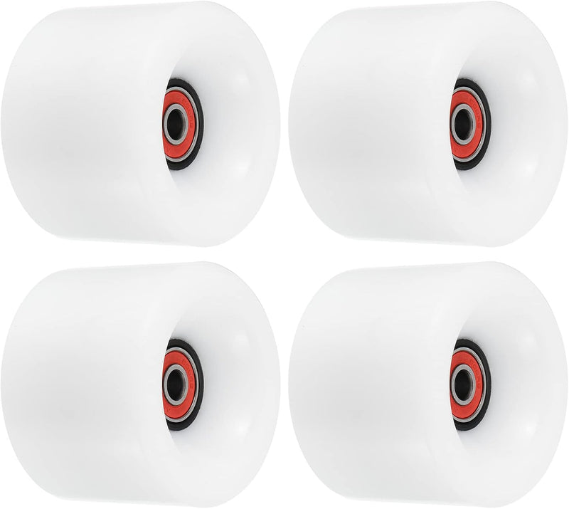 Laad afbeelding in Galerijviewer, Longboard wielen 70 x 51 mm 78A met ABEC-9 lagers 4 stuks blauw – cruiser skateboard wielen
