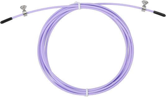 Speed jump rope vervangingskabel 3 meter x 2,5 mm lichtgroen – springtouw kabel – fitness accessoires