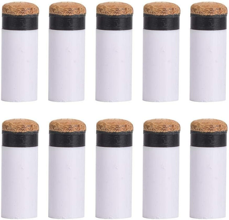 Chargez l'image dans la visionneuse de la galerie, Biljartkeu pomeransen 10 stuks van leer en kunststof voor snooker en pool – keutips – biljartonderdelen
