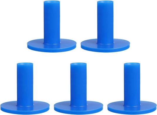 Rubber golf tees 6x5 cm (5 stuks) - Oefen tees voor hitting mats - Golf balhouder driving range