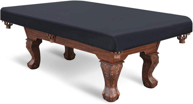 Chargez l'image dans la visionneuse de la galerie, Biljarttafelhoes 7 ft 233 x 132 x 20 cm waterdicht zwart – pooltafel afdekhoes – biljart accessoires
