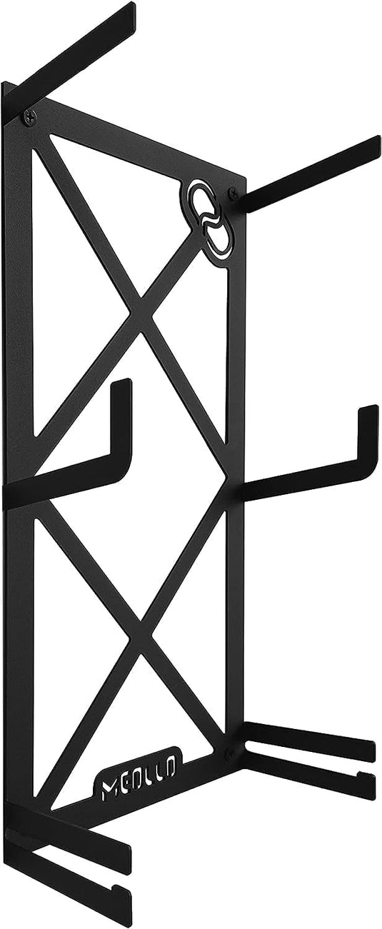 Wandhouder voor complete yoga- en pilatesuitrusting, 100% koolstofstaal