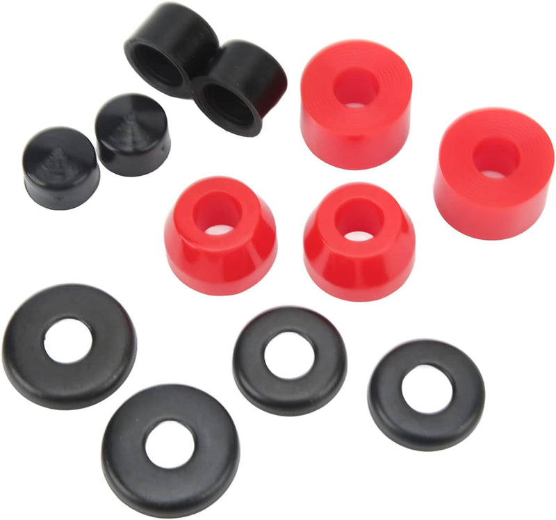 Carica immagine in Galleria Viewer, Skateboard bushings 90A 12-delige vervangingsset – PU stuurrubbers – longboard skateboard accessoires
