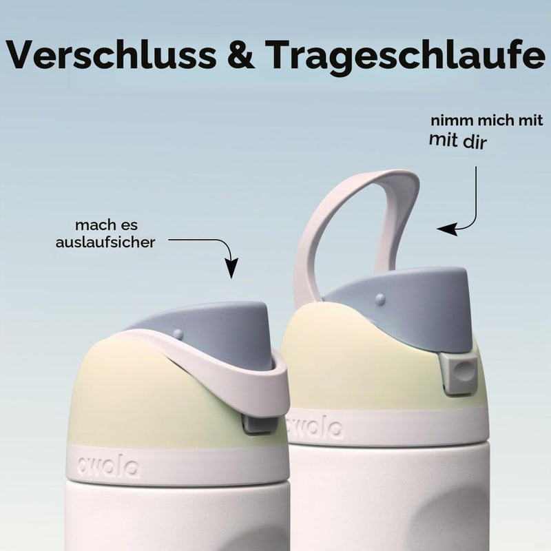 Load image into Gallery viewer, Owala FreeSip Isolierte Edelstahl-Trinkflasche, 710ml, Iced Breeze

