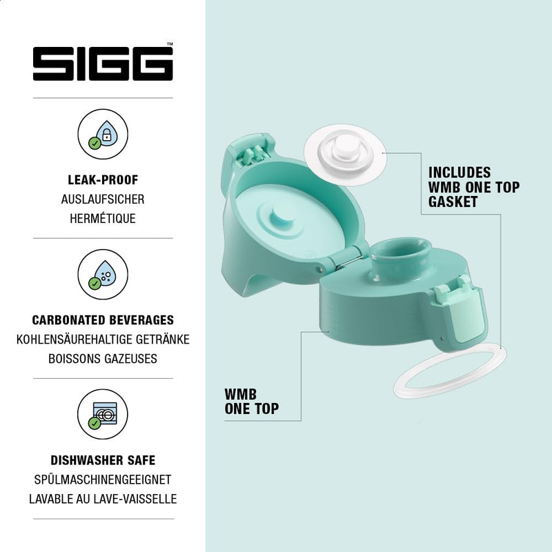 Laad afbeelding in Galerijviewer, Vervangende drinkfles dop met lekvrije sluiting en siliconen afdichting – flesdop – drinkfles accessoire

