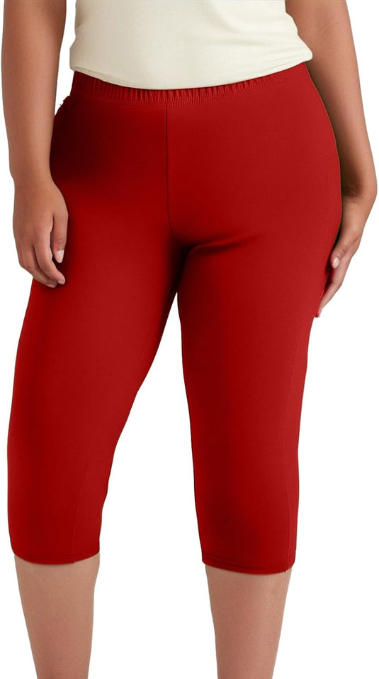 Dames 7/8 sportlegging met hoge elastische taille en aansluitende pasvorm – fitness legging – yogabroek