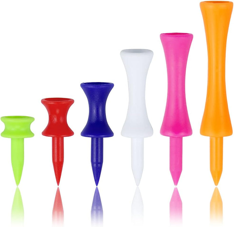Laden Sie das Bild in Galerie -Viewer, Plastic Golf Tees Gemengde Grootte Kasteel Tees Golf 120 Count
