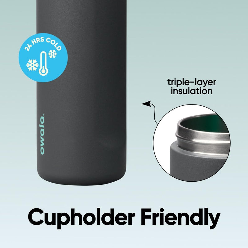 Load image into Gallery viewer, Owala FreeSip Isolierte Edelstahl-Trinkflasche, 710ml, Iced Breeze
