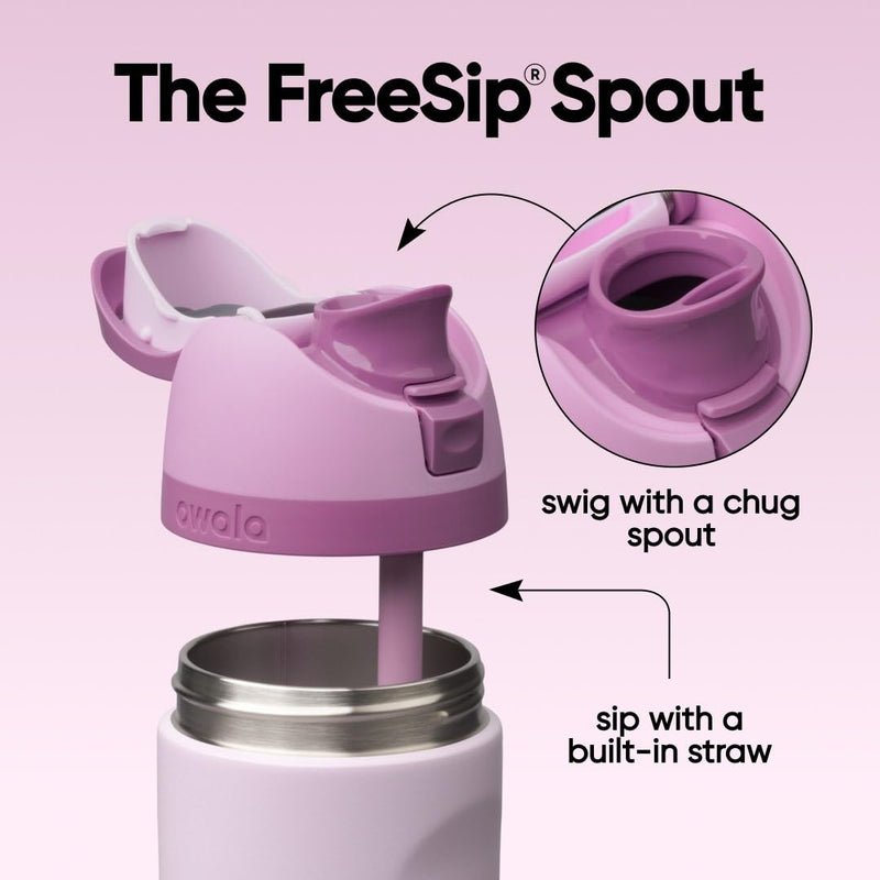 Load image into Gallery viewer, Owala FreeSip Isolierte Edelstahl-Trinkflasche, 710ml, Iced Breeze
