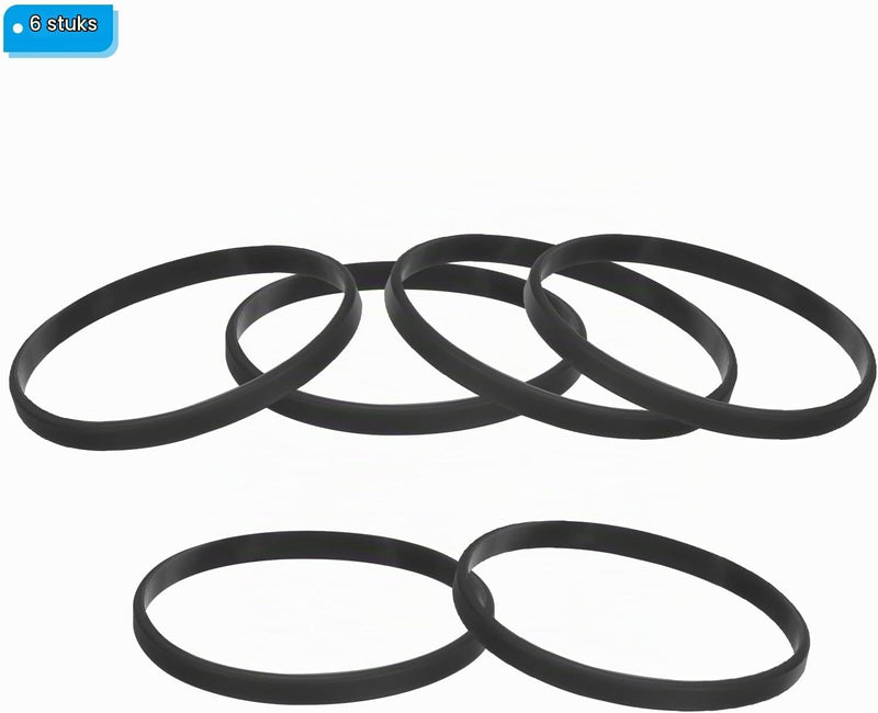 Load image into Gallery viewer, Siliconen armbanden 6 stuks 180 mm – elastische polsbandjes – sport en team accessoires
