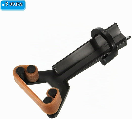 Biljart keu reparatieklemmen 3 stuks zwart – pomerans klemmen – biljart accessoires