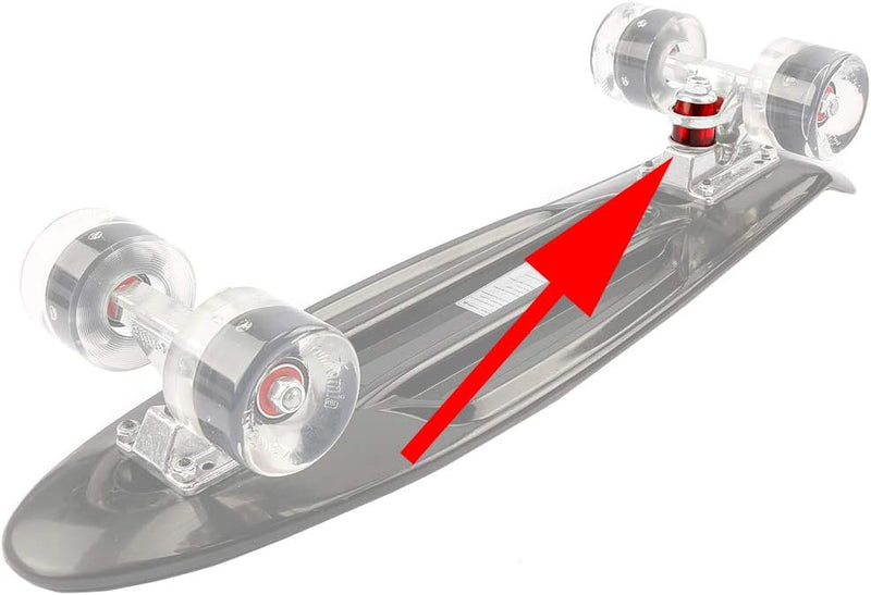Carica immagine in Galleria Viewer, Skateboard bushings 90A 4 stuks met washers zwart – stuurrubbers – longboard skateboard accessoires
