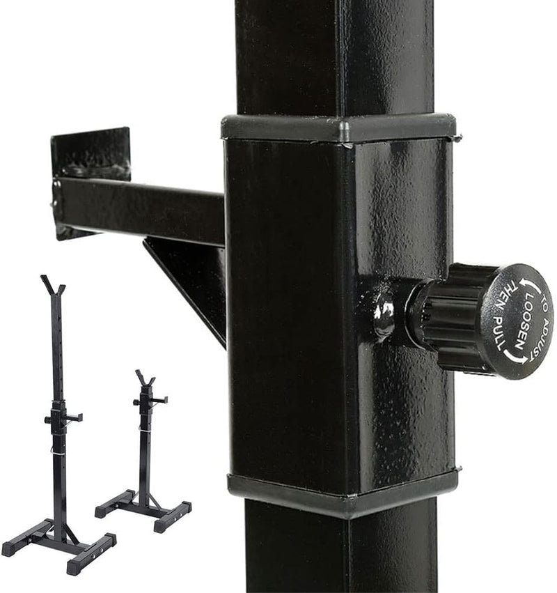 Load image into Gallery viewer, Squat rek, halterrek, halterstandaard, maximale belasting 200 kg, stalen frame, verstelbare hoogte, 105-160cm. Ideaal voor spier-, squat- en bankoefeningen
