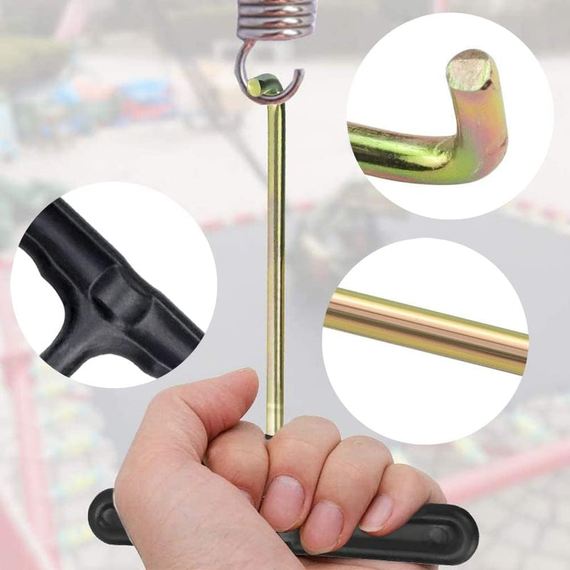 Laden Sie das Bild in Galerie -Viewer, Trampoline T-haken 2 stuks voor montage en verwijderen van veren – veertrekker – trampoline gereedschap
