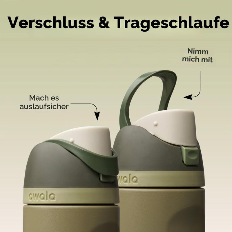 Load image into Gallery viewer, Owala FreeSip Isolierte Edelstahl-Trinkflasche, 710ml, Iced Breeze
