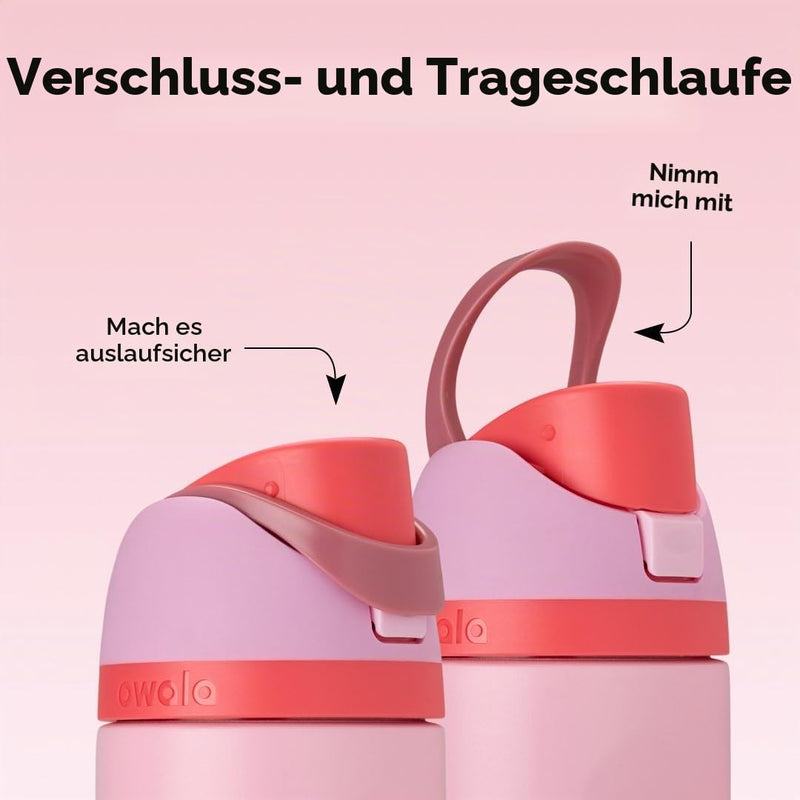 Load image into Gallery viewer, Owala FreeSip Isolierte Edelstahl-Trinkflasche, 710ml, Iced Breeze
