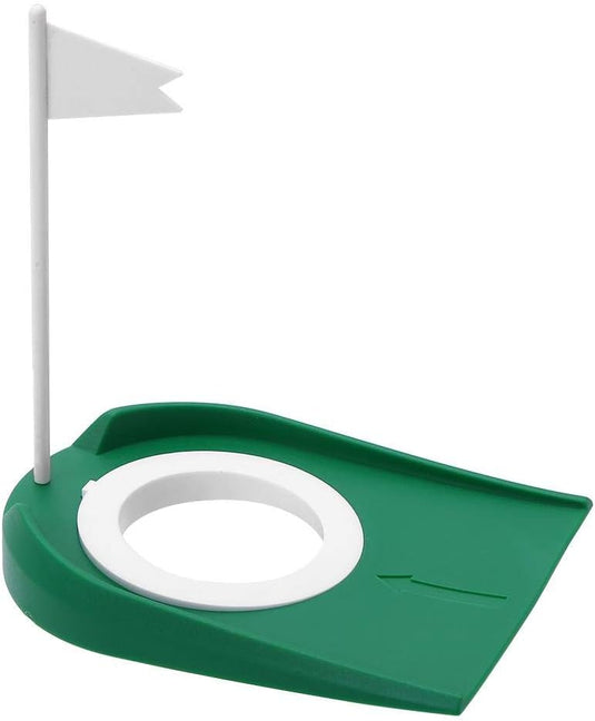 Golf putting oefenhole van kunststof met vlag voor binnen en buiten – putting cup – golftraining