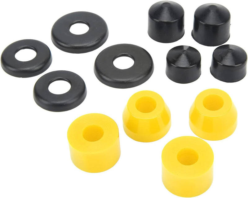 Carica immagine in Galleria Viewer, Skateboard bushings 90A 12-delige vervangingsset – PU stuurrubbers – longboard skateboard accessoires
