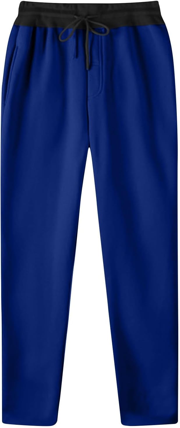 Load image into Gallery viewer, Heren joggingbroek van polyester met elastische tailleband en zakken – sportbroek – trainingsbroek

