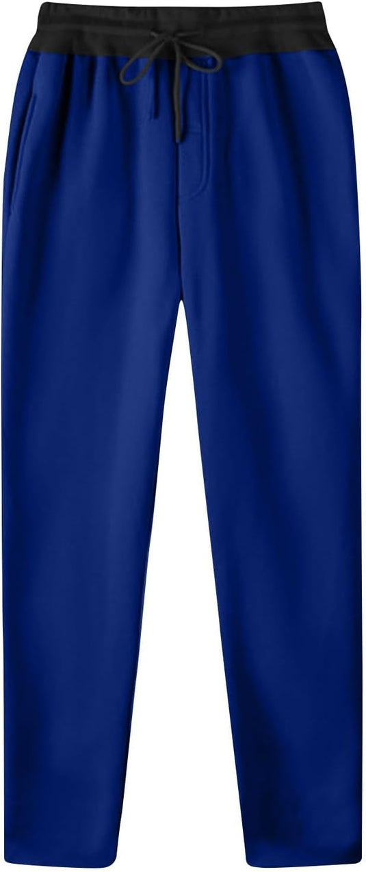Heren joggingbroek van polyester met elastische tailleband en zakken – sportbroek – trainingsbroek