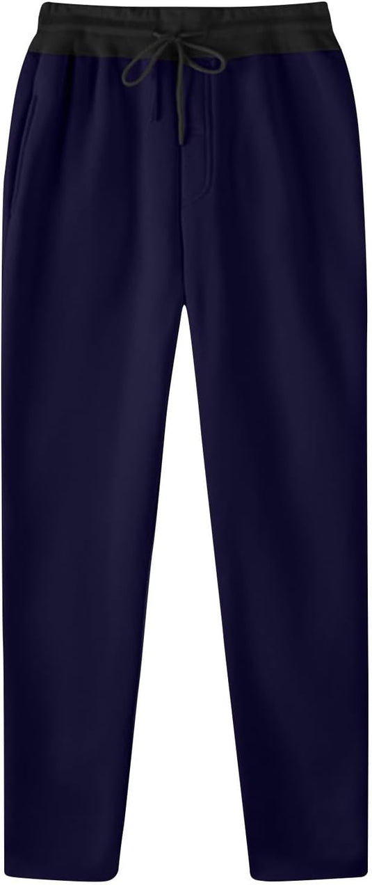 Heren joggingbroek van polyester met elastische tailleband en zakken – sportbroek – trainingsbroek