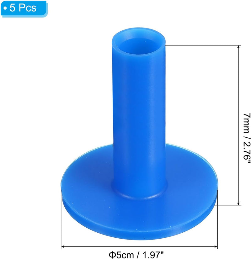 Chargez l'image dans la visionneuse de la galerie, Rubber golf tees 6x5 cm (5 stuks) - Oefen tees voor hitting mats - Golf balhouder driving range
