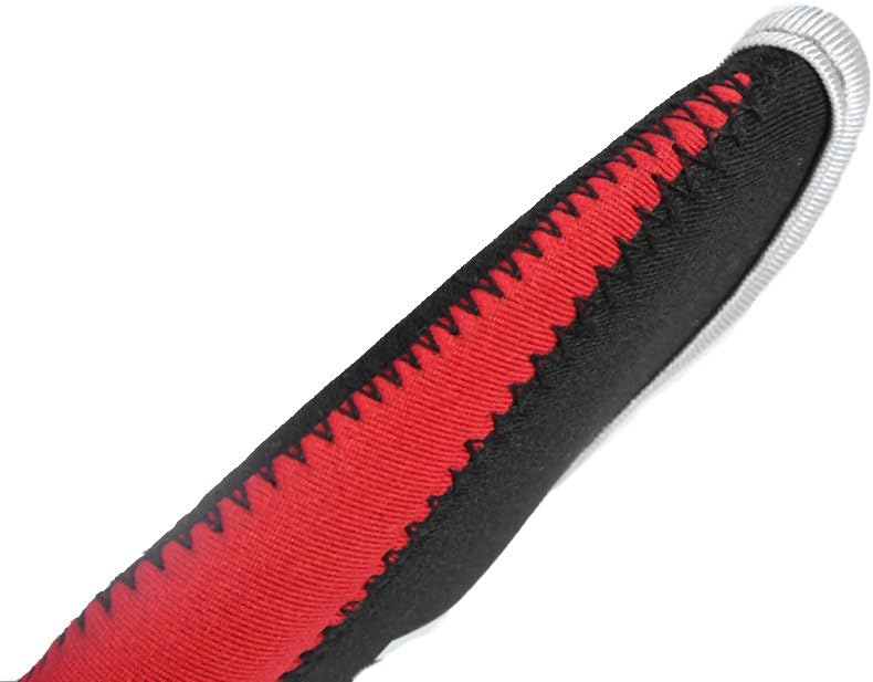 Laad afbeelding in Galerijviewer, 10 stuks Golfclubhoofd, Golfclub Putter-hoofdbedekking, Golfkap, Golfkophoes, IJzerafdekking, Golf met cijfers (rood)
