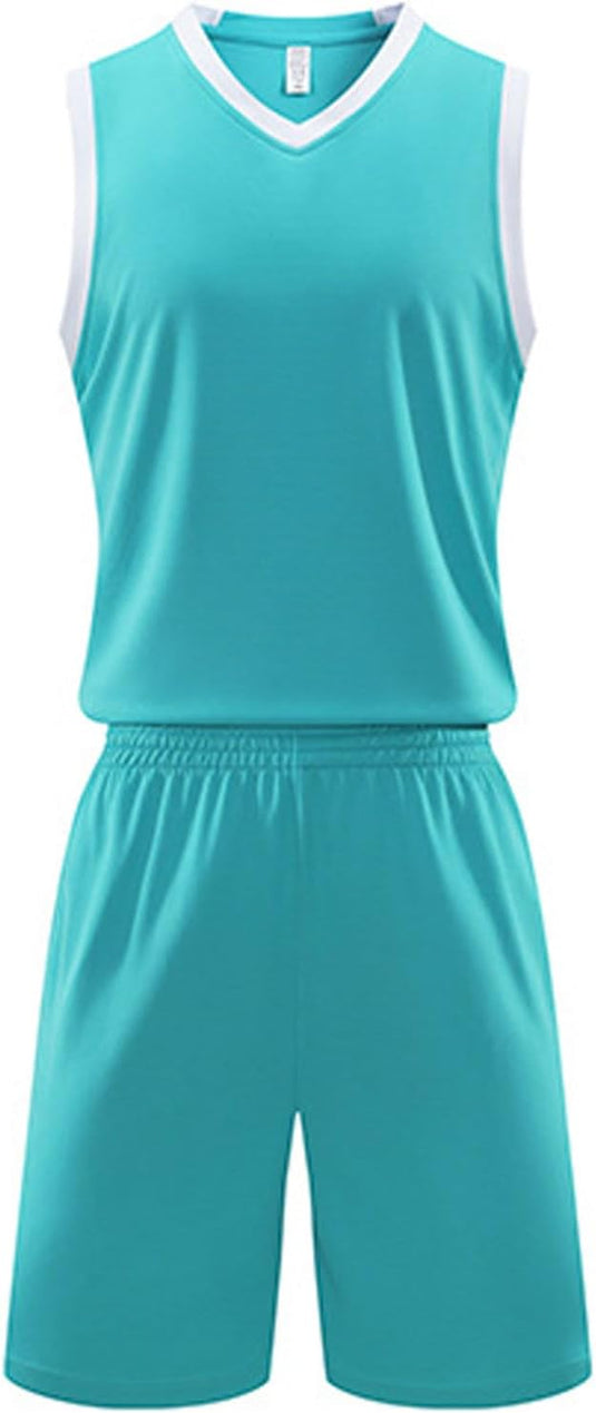 Heren sportpak 2-delig met trainingsjack en lange broek – trainingspak – voetbal kleding