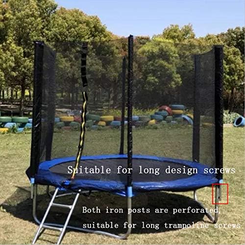 Laden Sie das Bild in Galerie -Viewer, Trampoline schroeven 10 stuks met kunststof bevestiging – bevestigingsbouten – trampoline accessoires
