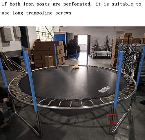 Laden Sie das Bild in Galerie -Viewer, Trampoline schroeven 10 stuks met kunststof bevestiging – bevestigingsbouten – trampoline accessoires
