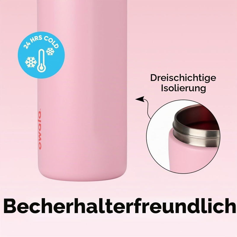 Load image into Gallery viewer, Owala FreeSip Isolierte Edelstahl-Trinkflasche, 710ml, Iced Breeze
