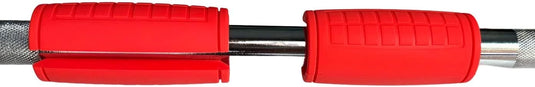 Dikke haltergrepen 2 stuks 5,5 cm van antislip siliconen – fat grips – grip trainer