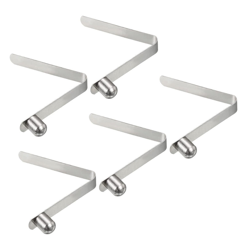 Laden Sie das Bild in Galerie -Viewer, Veerklemmen voor telescopische buizen 8x6,5 mm (5 stuks) - Kajak peddel borgpennen - Tentpaal borgclips staal
